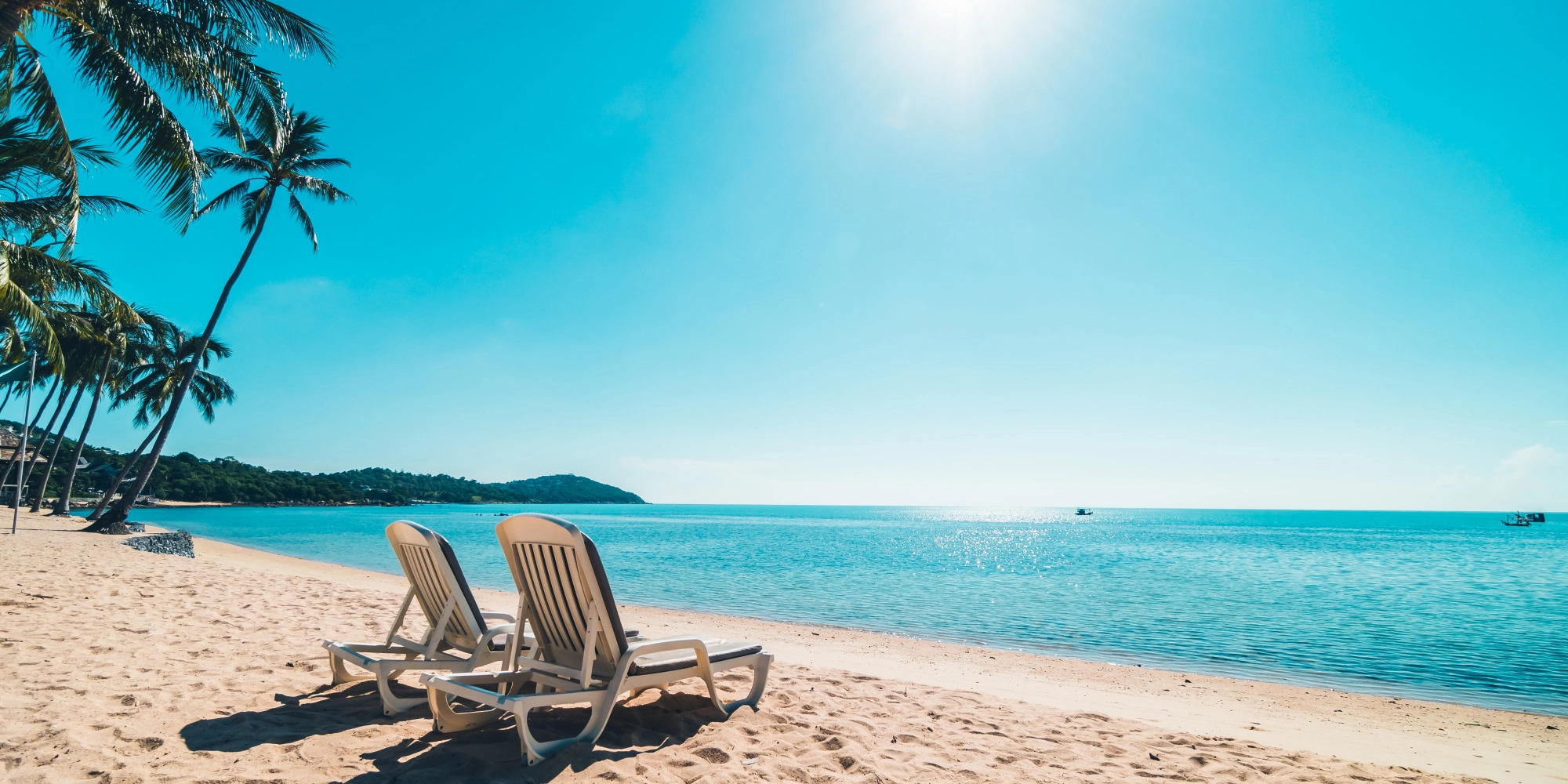 A beautiful beach for summer holiday